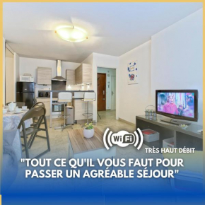 Superbe Appartement Près de la Gare-Clim-Wifi-Espace dedié au Travail